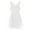 White, variant on Alvivi Women Lyrical Dance Dress Chiffon High Low Skirt Leotard Dancing Costume XS-3XL