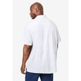 thumbnail image 5 of KingSize Men's Big & Tall Short-Sleeve Linen Shirt, 5 of 6