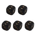 thumbnail image 2 of Dados de Calavera de Resina Negra Baoblaze 10 Piezas 18 mm, 2 of 8