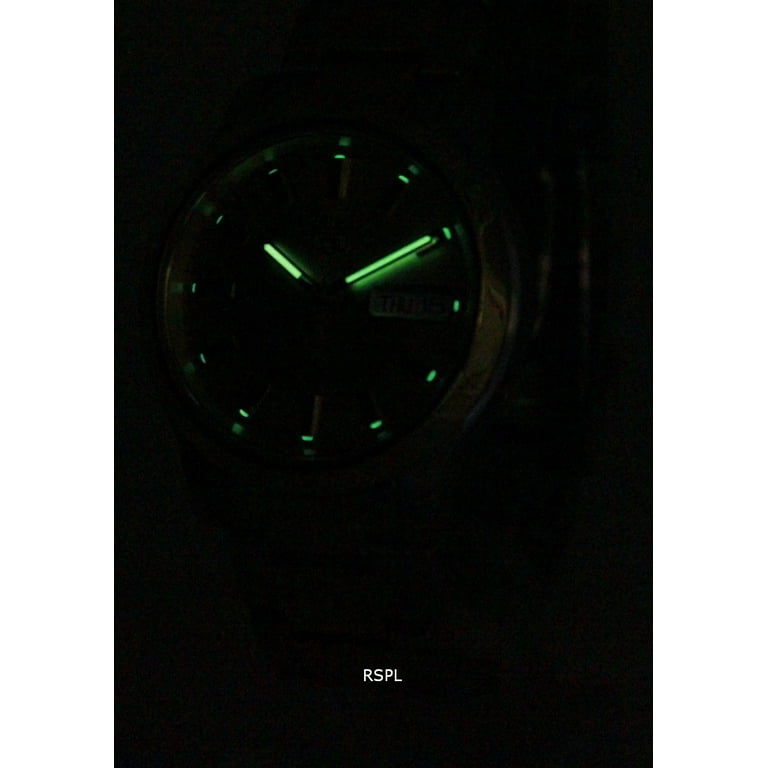 Seiko glow in the dark watch deals