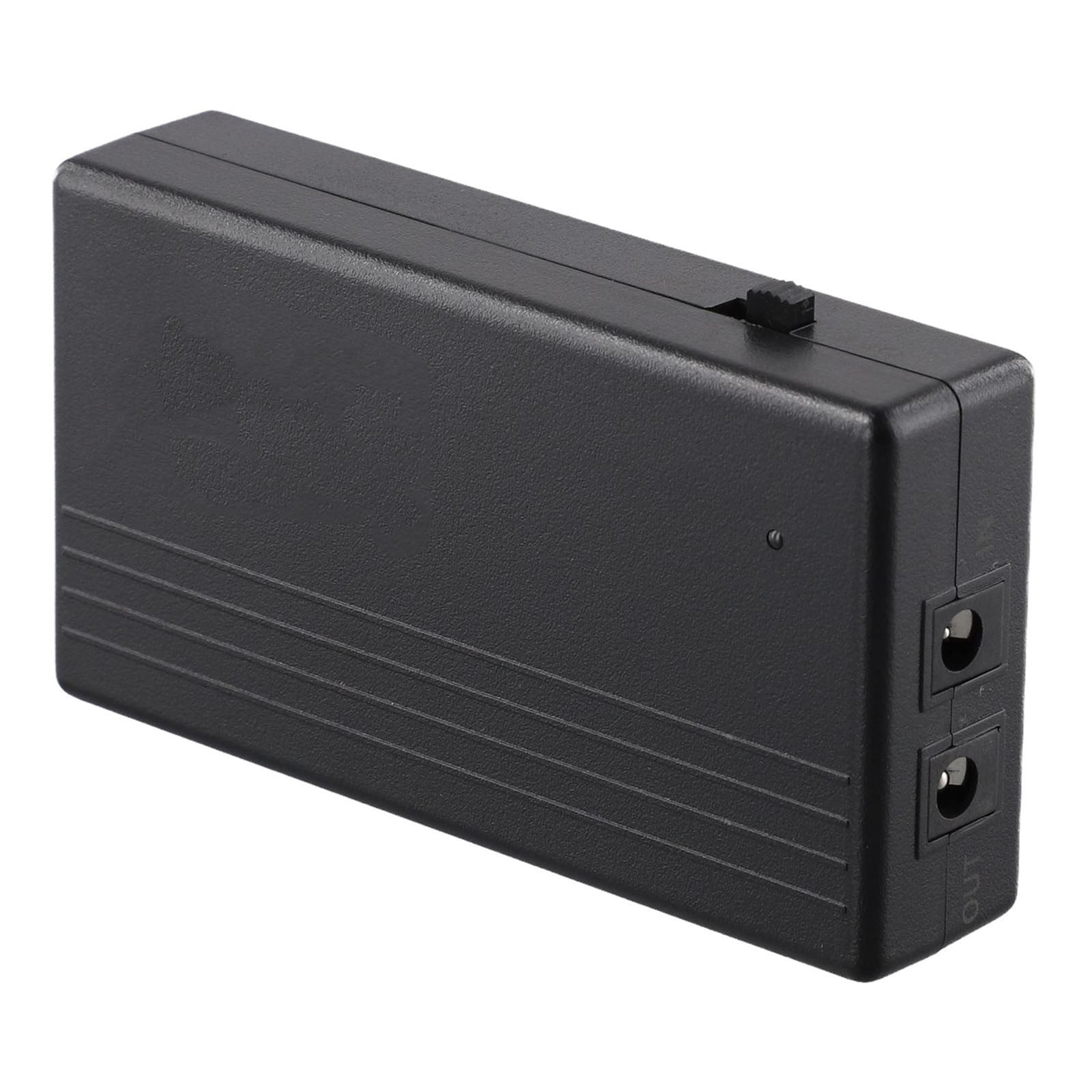 7800Mah Ups Mini Uninterruptible Power Supply Portable Battery Backup 24W 12V2A With Battery Protection Board Accessories
