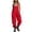 Red, variant on Womens Romper Summer Sleeveless Casual Loose Tank Cargo Jumpsuits with Pockets Streetwear Baggy Jumpers for Women