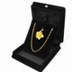 thumbnail image 1 of Caja organizadora para exhibir joyas, collares y cadenas (negra), 1 of 5
