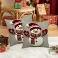 thumbnail image 6 of Holiday Decor Christmas New Christmas Pillow Cover Festival Decoration Sofa Decoration Linen Pillow C One Size, 6 of 6