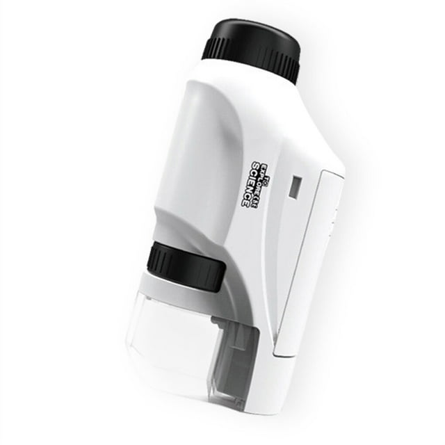 Microscopio con luz LED 60X-120X Bewildely para niños batería de mano equipo de observación Juguetes educativos