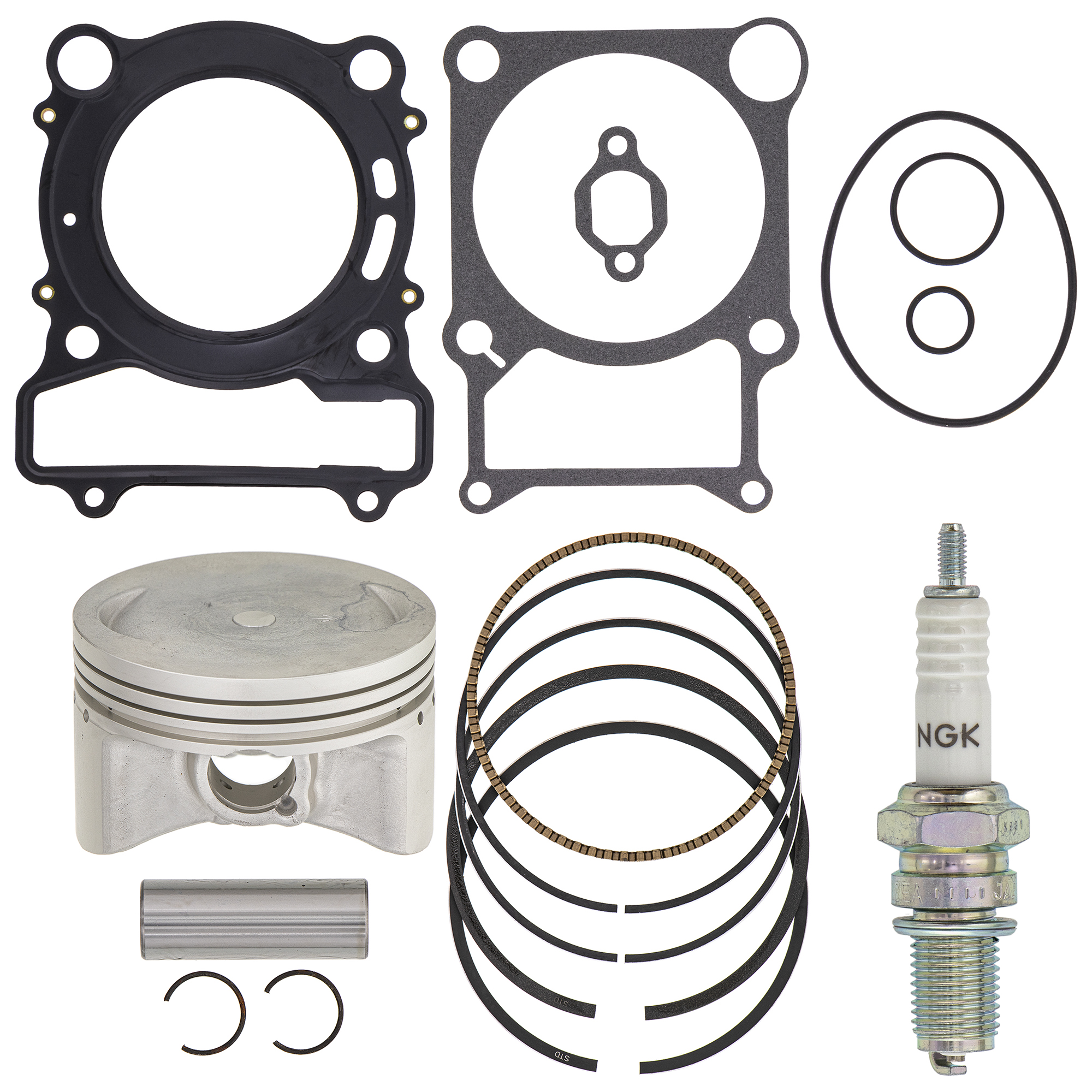 Niche Cylinder Piston Gasket Kit for Yamaha Kodiak Grizzly 400 ATV