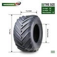 thumbnail image 4 of 26X12-12 Lawn Mower Agriculture FarmTractor Cart Turf Tire 4 Ply 26x12x12-13215, 4 of 5