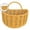 Coffee1, variant on Woven Kitchen Storage Basket 6 Inch Hanging Wall Basket for Fruits Vegetables Garlic Onion Bathroom Organization