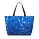 thumbnail image 2 of Fotbe A Blue Glitter Bolsa de Viaje para Playa - Resistente al Agua, Bolsa Tote de Gran Capacidad y Ligera con 7 Bolsillos para Mujeres y Hombres, 2 of 7