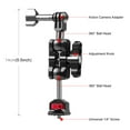 thumbnail image 2 of PULUZ Magic Arm Multi-way Ball  Aluminum Alloy Mount (Black), 2 of 7