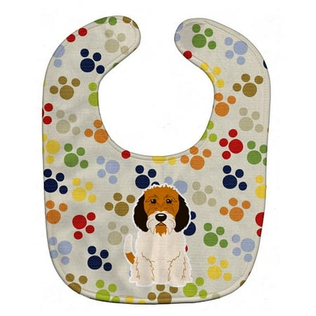 

Pawprints Petit Basset Griffon Veenden Baby Bib