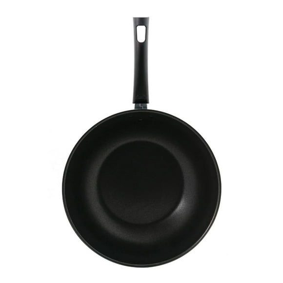 Sartén Wok Ilko Negro de 28 cm