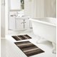 thumbnail image 1 of Alfombra de Baño RT Designers Collection Microfibra Ombre 2 Piezas Chocolate, 1 of 2