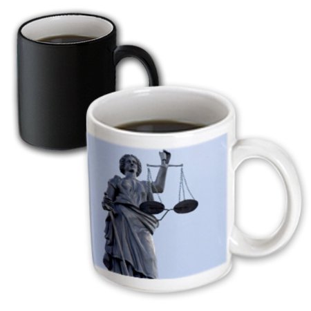 3dRose Scales of Justice, Courthouse, Kansas - US17 DFR0009 - David R. Frazier, Magic Transforming Mug, 11oz