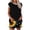 #0241-Black, variant on Uootdi 2 Piece Outfits for Women Floral Print Top and Shorts Set Casual Loose Fit Lightweight Soft Comfy Summer Set Gift