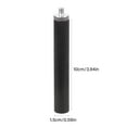 thumbnail image 3 of 1. 10cm Aluminum Alloy 1/4-20 Threaded Extension Rod for Camera Tripods & Live Streaming Stabilization, 3 of 9