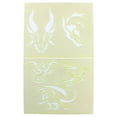 thumbnail image 2 of Dragons -2 Piece Stencil Set 14 Mil 8" X 10" Painting /Crafts/ Templates, 2 of 2