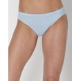 thumbnail image 4 of Hanes Ultimate Women's Breathable Cotton Bikini Underwear, 6-Pack White/Navy H/Pink/Black/Lilac H/Blackblot 6, 4 of 10