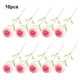thumbnail image 4 of Ramo de flores artificiales Toystoory 10 Uds clavel Rosa oscuro, 4 of 6