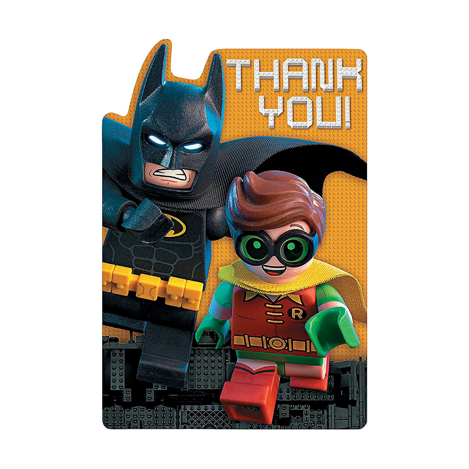 Lego Batman Postcard Thank You (8Pc) - Party Supplies - 8 Pieces ...
