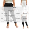thumbnail image 4 of Lutiedan Plus Size Yoga Pants for Women High Waisted Stretchy Active Legging Casual Comfy Workout Jogger with Drawstring XL-4XL, 4 of 7