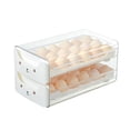 thumbnail image 2 of Caja de Soporte de Almacenamiento de Huevos, Contenedor de Huevos para refrigerador multifuncional, 2 of 7