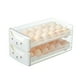 thumbnail image 2 of Caja de Soporte de Almacenamiento de Huevos, Contenedor de Huevos para refrigerador multifuncional, 2 of 7