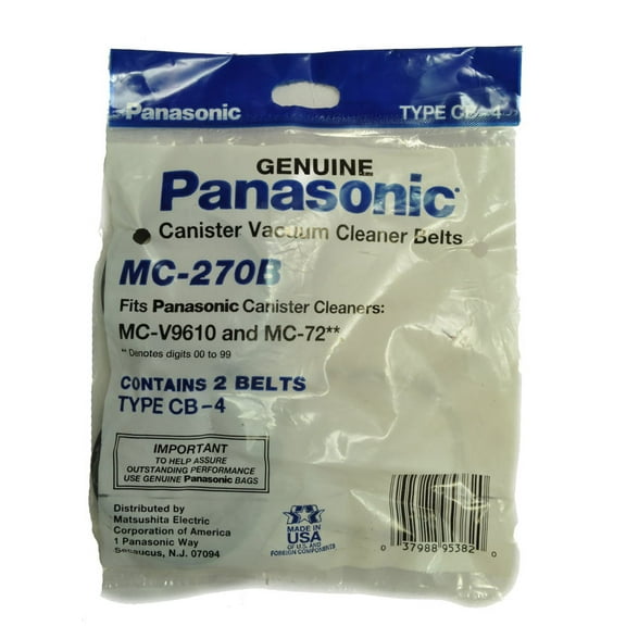 Panasonic Type CB-4 Canister Vacuum Cleaner Belt