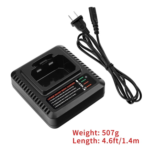 40V MAX Charger LCS40 Compatible with Black & Decker LBX1540 LBX2540 LBX2040 LHT2436