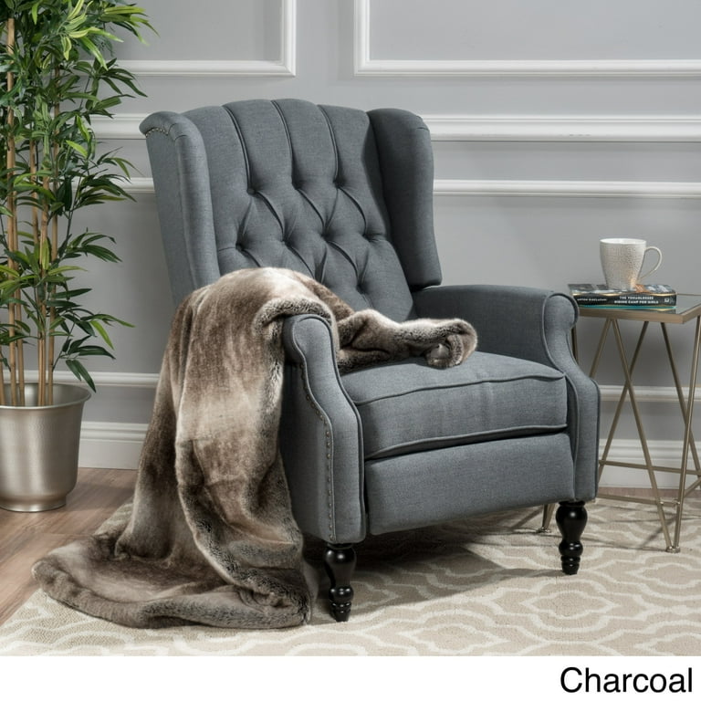 Christopher Knight Home Walter Fabric Recliner Club Chair by