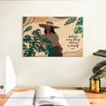 thumbnail image 3 of Elephant Stock Behind Every Strong Woman I Wall Art - Horizontal Canvas Wall Art - Living Room Wall Decor - Advocacy Art Canvas - Green And Gray Decor - 12" x 8", 3 of 8