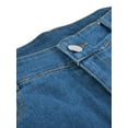 thumbnail image 4 of FASHIONWT Women Plus Size Denim Suspender Denim Trousers Loose Sexy Jeans Solid Color Jeans, 4 of 5