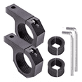 thumbnail image 1 of Bases Para Luces Auxiliares Metal Motocicleta Auto 2 pzs negro, 1 of 5