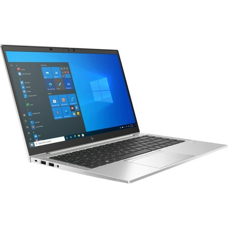 HP EliteBook 845 G8 14" 1080p Business Laptop, AMD Ryzen 7 PRO, 16 GB RAM, 512 GB SSD, Windows 10 Pro, Silver, 845 G8