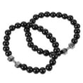 thumbnail image 5 of 2pcs Beads Gym Bracelets Weight Bracelet Bead Bracelet Alloy Dumbbell Bracelet, 5 of 5