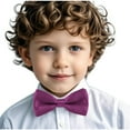 thumbnail image 4 of Children's Plaid Bow Tie Clip On for School Uniforms and Formal Wear, 4 of 6