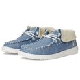 thumbnail image 1 of Mocasines Livianos HEYDUDE Wendy Fold para Mujer en Azul Talla 6, 1 of 7