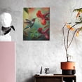 thumbnail image 3 of Gaeub Hummingbird Floral Paradise Print Modern Canvas Wall Art Prints,Artwork Abstract Paintings,Canvas Decorative,Pictures on Canvas for Home Decorations,Wall Decor, 3 of 6