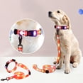 thumbnail image 1 of CBFFDC Flashing Dog Collar LED Light Dog Collar Adjustable Length USB Rechargeable 3 Light Modes Wrapped Rubber Webbing Night Glow Collar, 1 of 7