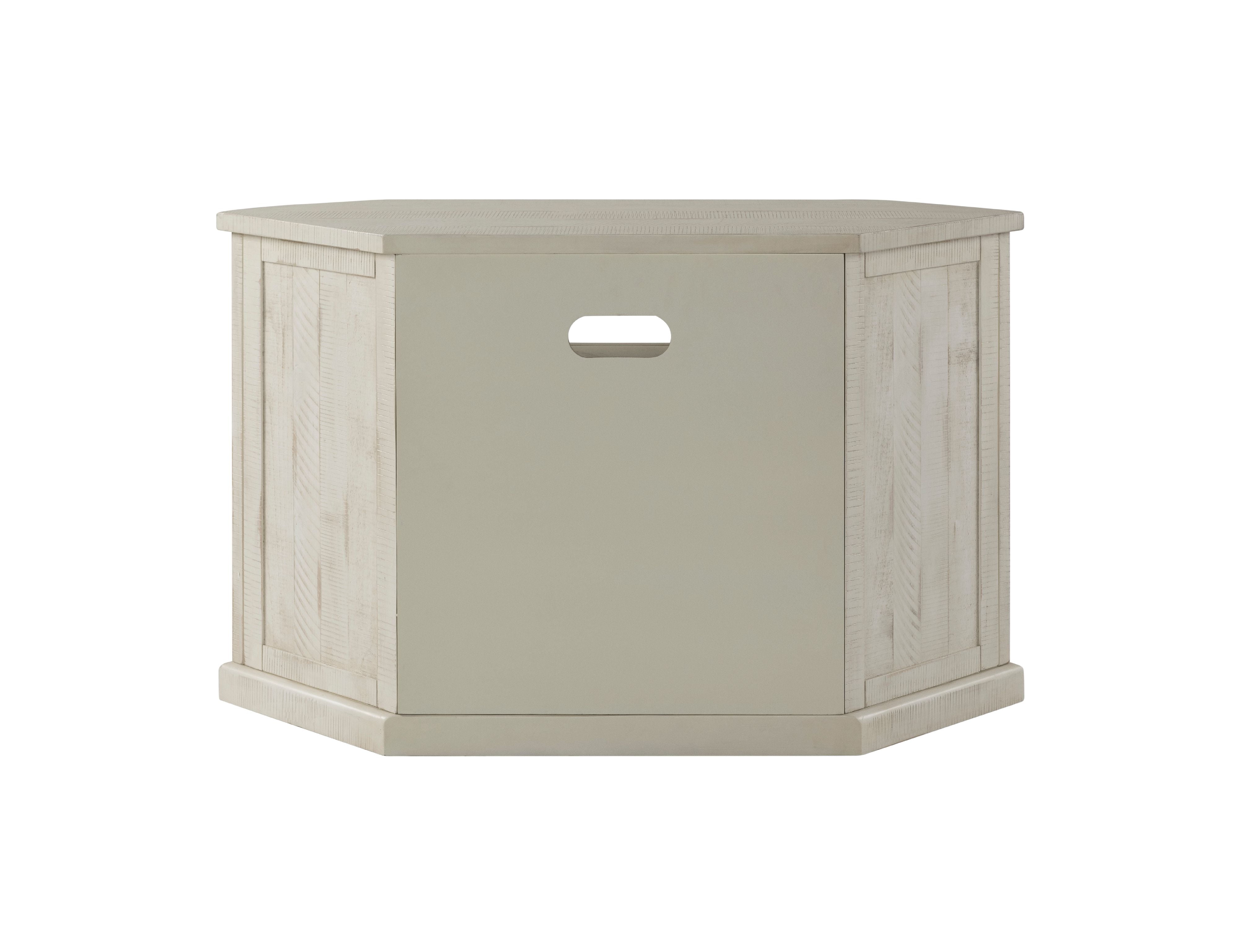 Martin Svensson Home Rustic Corner Tv Stand Antique White And Honey Martin Svensson Home Rustic Corner Tv Stand Antique White And Honey