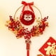 thumbnail image 3 of Guirnalda Colgante de Pared Oriental , Bayas Rojas Decorativas, , Decoración de año Nuevo Chin Adorno de Celebración de Puer D Baoblaze Corona de puerta, 3 of 8