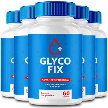 Glycofix Capsules Glyco fix Support Supplement Pills (5 Pack)