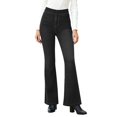 thumbnail image 3 of Endives High Waist Women's Legging Jeans Solid Color Flared Pants Jeggings Jeans Casual Pant Leisure Sports With 2 Pockets, 3 of 7