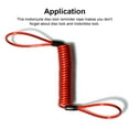 thumbnail image 3 of Langgg Moto Ressort Cordes Scooter Rappel Câbles Protection Accessoires Rouge 1Set, 3 of 6
