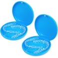 thumbnail image 1 of Maoerdental 2 Pack Orthodontic Retainer Case with Solid Color,Simple Aligner Case for Invisalign,Night Mouth Guard Case, Retainer Holder(Blue), 1 of 5