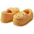 thumbnail image 4 of Kids Boys Girls Cute Cartoon Gator?Slippers?Winter Warm?Furry Animal House Shoes?Toddler?Indoor Bedroom Shoe, 4 of 6