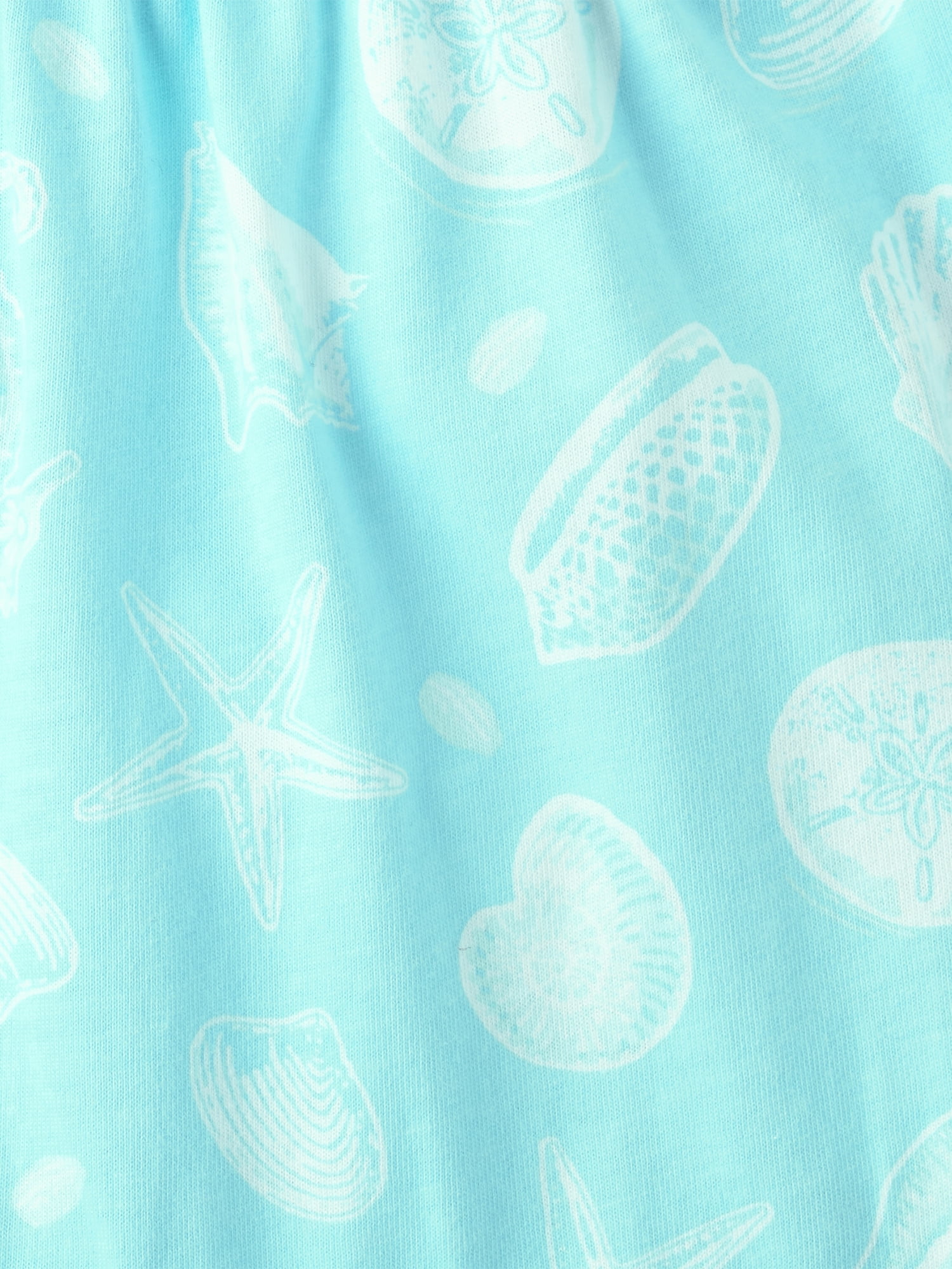 The Children's Place Girls Seashell Sleeveless Cross Back Tiered Dress, Sizes XS-XXL