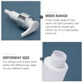 thumbnail image 4 of ELAYARD 3-Pack White Plastic Lotion Pump Bottles, Refillable Lotion Dispenser Containers for Bathroom and Travel, 4 of 7