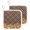 Brown, variant on Pumpkins Thanksgiving Pot Holders for Kitchen Heatproof Potholder, 2 Pack Fall Floral Farmhouse Checkered Hot Pads Multipurpose Oven Pads Terry Cloth Potholders Trivet for Cooking and Baking