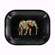 Rolling Tray “Space Elephant” 5.5” x 7" Tobacco Smoke Accessories - Tray God